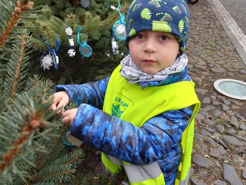 Zdobení vánočního stromku na náměstí T.G.M 26.11.2021