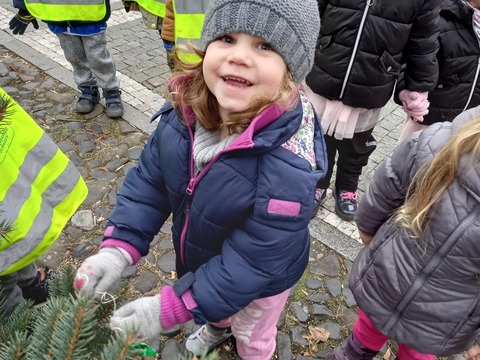 Zdobení vánočního stromku na náměstí T.G.M 26.11.2021