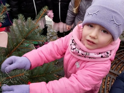 Zdobení vánočního stromku na náměstí T.G.M 26.11.2021