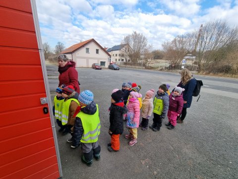 Návštěva hasičské zbrojnice 3.3.2022