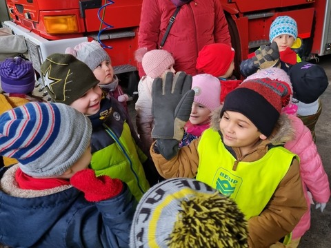 Návštěva hasičské zbrojnice 3.3.2022