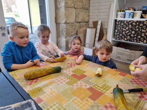 Projektový den - Ekocentrum Brniště, Jak skřítci sázeli semínko 15.3.2022