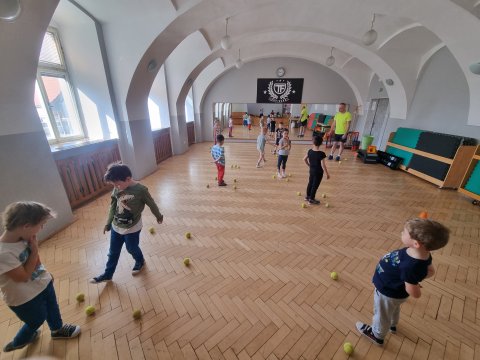 Zájmový kroužek Sportík v DDM LIbertin 13.04.2022