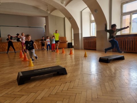 Zájmový kroužek Sportík v DDM LIbertin 13.04.2022