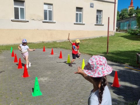 Závěrečná hodina zájmového kroužku Sportík 15.06.2022