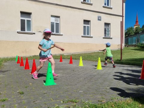 Závěrečná hodina zájmového kroužku Sportík 15.06.2022