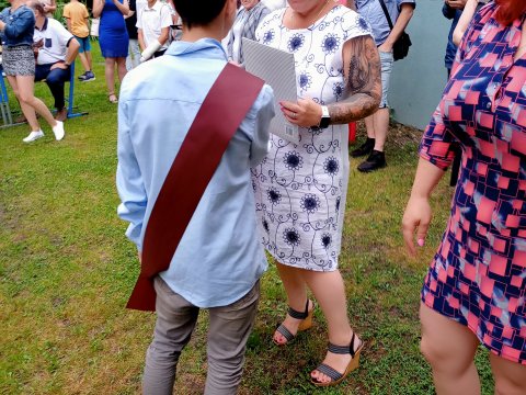 Slavnostní předání vysvědčení a rozloučení se se třídou 9.A