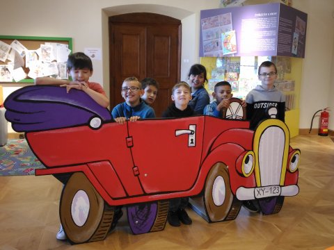 V Muzeu Čtyřlístku