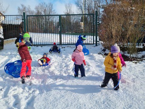 Užíváme si sníh 23.01.2023