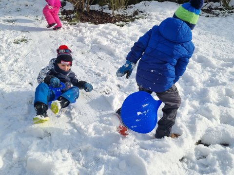 Užíváme si sníh 23.01.2023