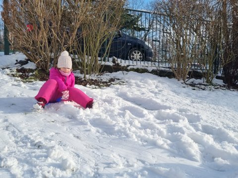 Užíváme si sníh 23.01.2023