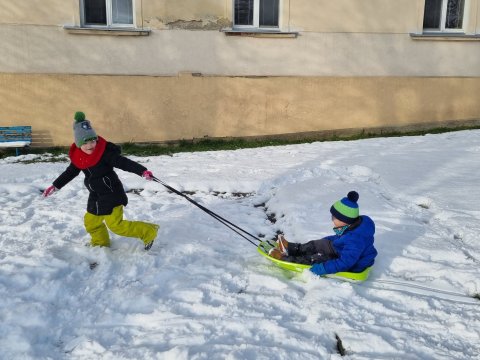 Užíváme si sníh 23.01.2023