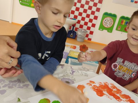 Společná výtvarná práce