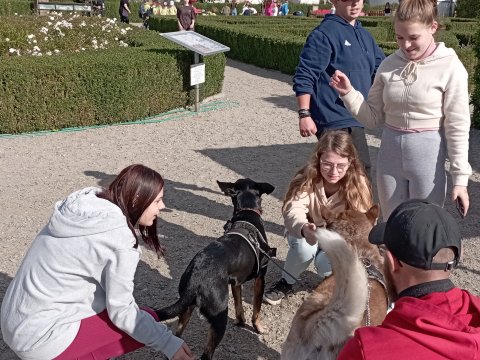 Den zvířat - Klášterní zahrada