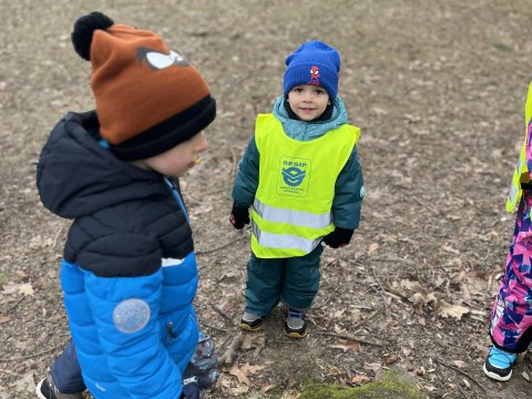 Krmení zvěře v městském parku 12.01.2024