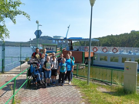 Výlet 3.H a .6.H Doksy-plavba parníkem