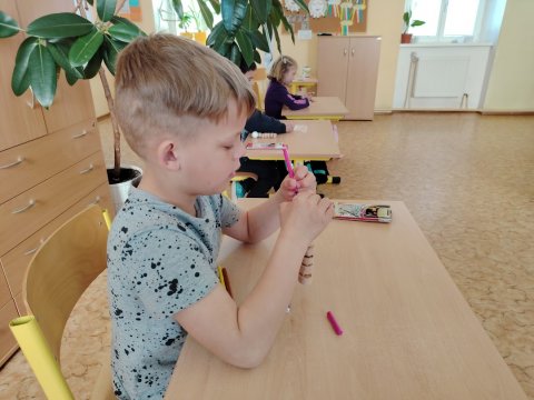 Žížalky v 1. A