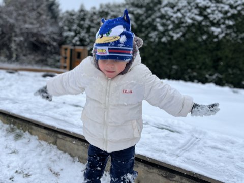 Letošní první sníh 24.11.2025