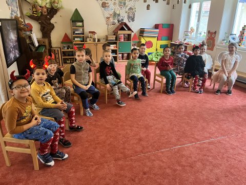 Čert a Mikuláš ve školce 05.12.2025
