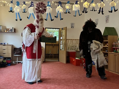 Čert a Mikuláš ve školce 05.12.2025
