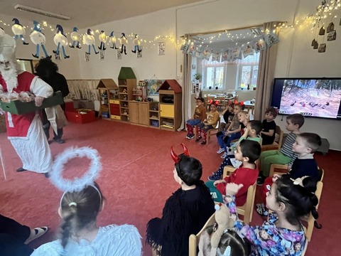 Čert a Mikuláš ve školce 05.12.2025