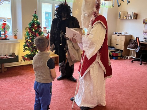 Čert a Mikuláš ve školce 05.12.2025