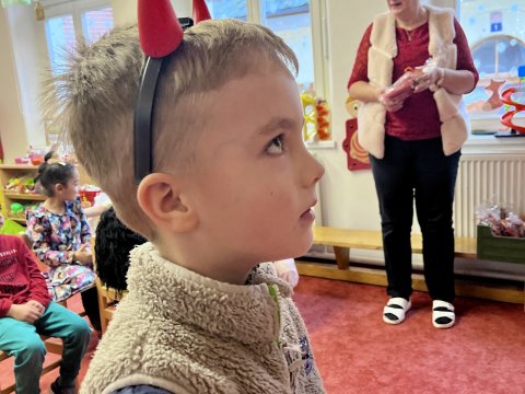 Čert a Mikuláš ve školce 05.12.2025