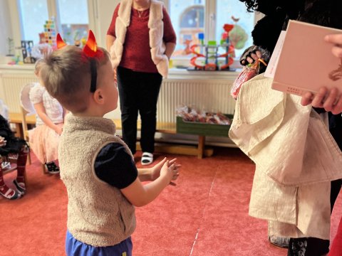 Čert a Mikuláš ve školce 05.12.2025