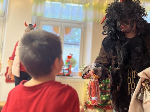 Čert a Mikuláš ve školce 05.12.2025