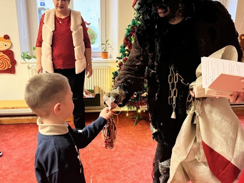 Čert a Mikuláš ve školce 05.12.2025