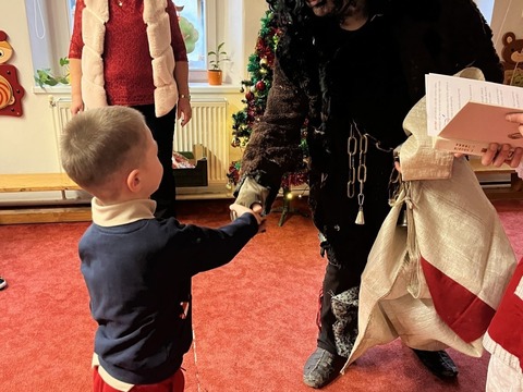 Čert a Mikuláš ve školce 05.12.2025