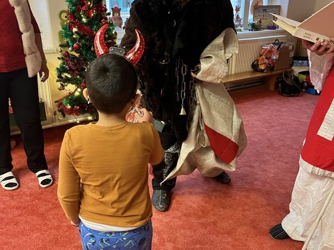 Čert a Mikuláš ve školce 05.12.2025