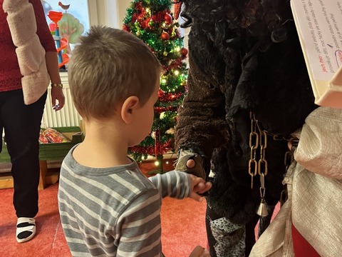 Čert a Mikuláš ve školce 05.12.2025