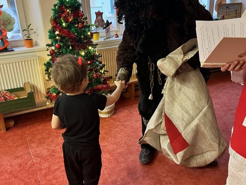 Čert a Mikuláš ve školce 05.12.2025