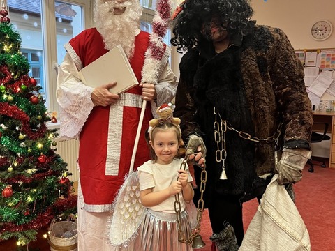 Čert a Mikuláš ve školce 05.12.2025