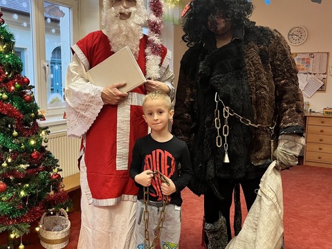 Čert a Mikuláš ve školce 05.12.2025