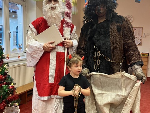 Čert a Mikuláš ve školce 05.12.2025