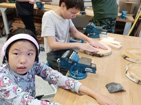 Výroba vánoční výzdoby 6.C