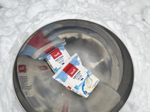 Výroba zmrzliny ve sněhu 30.01.2026