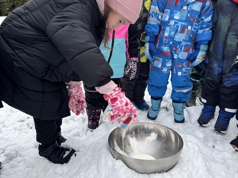 Výroba zmrzliny ve sněhu 30.01.2026