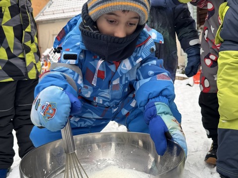 Výroba zmrzliny ve sněhu 30.01.2026