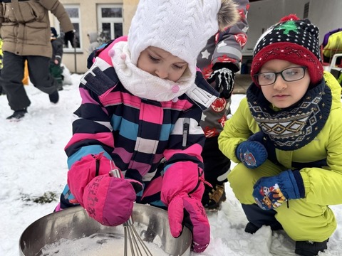 Výroba zmrzliny ve sněhu 30.01.2026