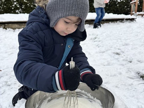 Výroba zmrzliny ve sněhu 30.01.2026