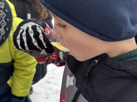 Výroba zmrzliny ve sněhu 30.01.2026