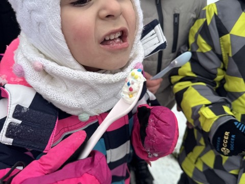 Výroba zmrzliny ve sněhu 30.01.2026